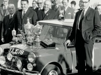 1964 monte carlo rallyHopkirk/Liddenmini cooper sworld copyright: LAT photographic